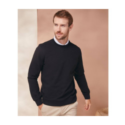 Sweat en coton régénéré et en polyester recyclé personnalisé