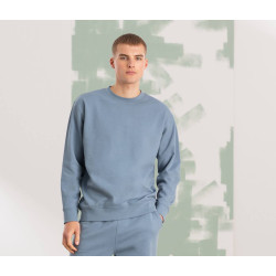 Sweat en coton régénéré et en polyester recyclé personnalisé