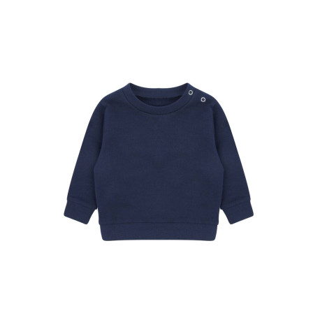 Sweatshirt en coton régénéré et en polyester recyclé personnalisé