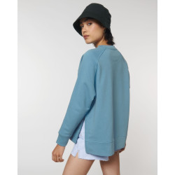 Le sweat-shirt oversize à col rond pour femme personnalisé