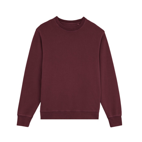 Le sweatshirt col rond unisexe medium fit en terry personnalisé