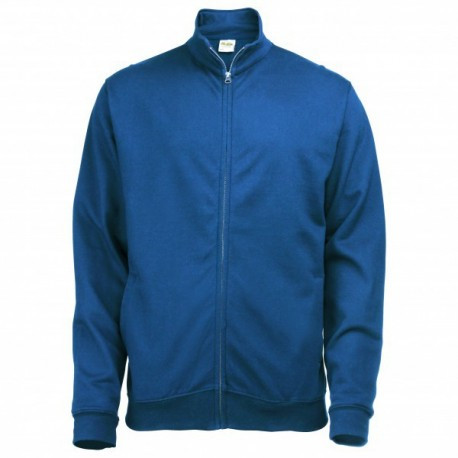 Sweat zippé à col officier "AWDIS" vierge ou à personnaliser
