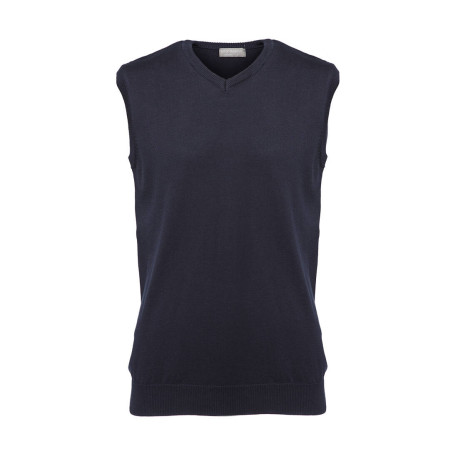 Pull sans manche col V vierge ou à personnaliser