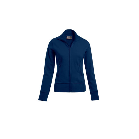 Sweat femme grand zip vierge ou à personnaliser