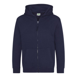 Sweat zippé vierge ou à personnaliser - Express et pas cher