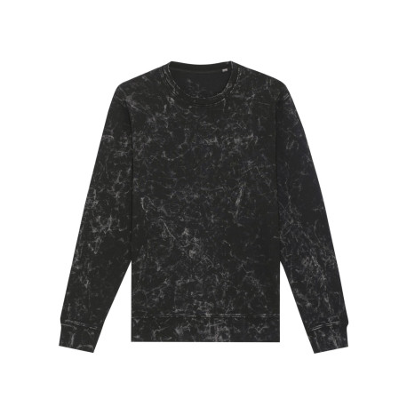 Le sweat-shirt unisexe à col rond et à motif taches personnalisé