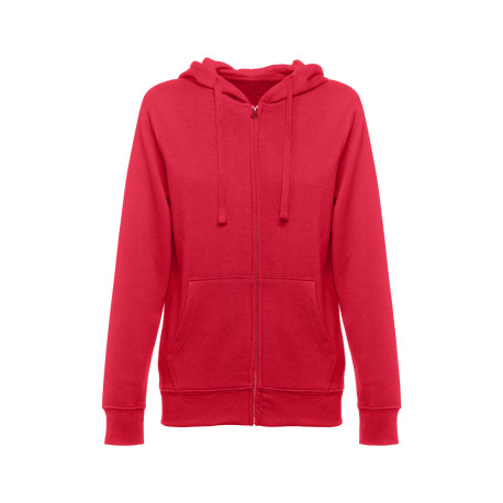THC AMSTERDAM WOMEN. Sweat-shirt pour femme, avec fermeture zippé