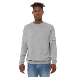 Sweat unisexe col rond manches set-in personnalisé