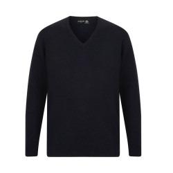 Pull col V pure laine vierge ou à personnaliser