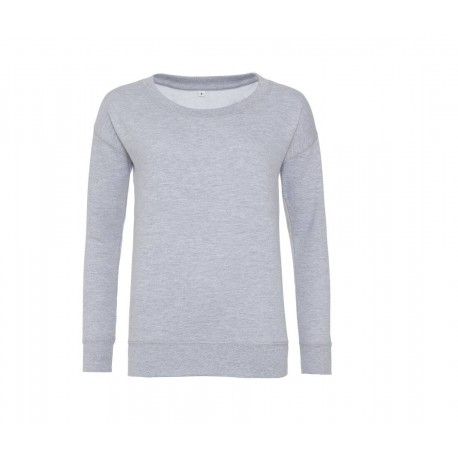Sweat col décolleté femme vierge ou à personnaliser