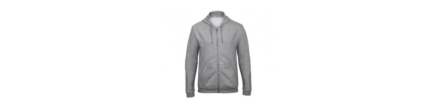 Sweat zippé